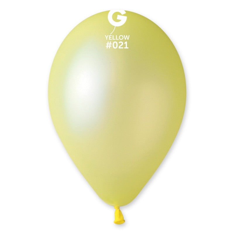 Neon Balloon Yellow #021 12 in.