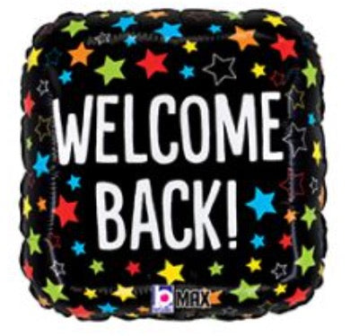 18" Welcome Back Stars Pkg