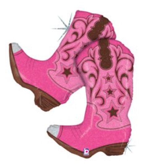 36" Dancing Boots Pink