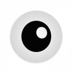 Solid Balloon Eyeball 5 in.