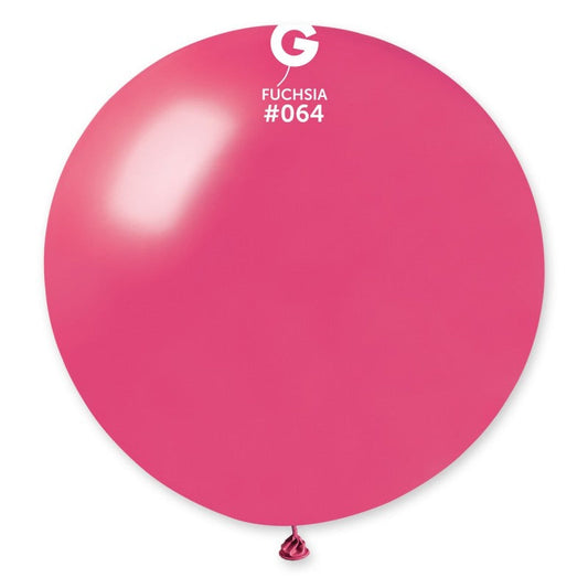 Metallic Balloon Fuchsia #064 - 31 in. (x1)