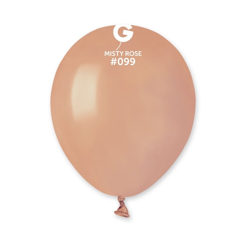 Solid Balloon Dusty Rose #099 - 5 in.