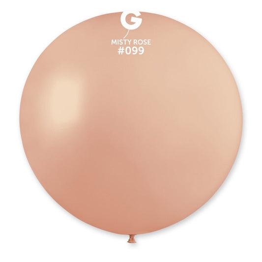 Solid Balloon Dusty Rose #099 - 31 in. (x1)