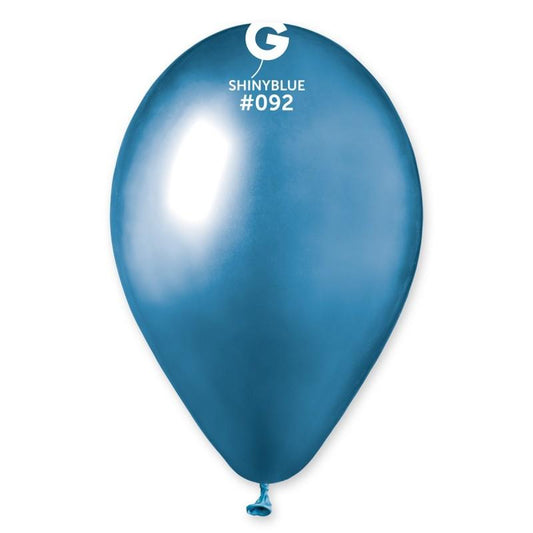 Shiny Blue #092 Balloon 13 in.