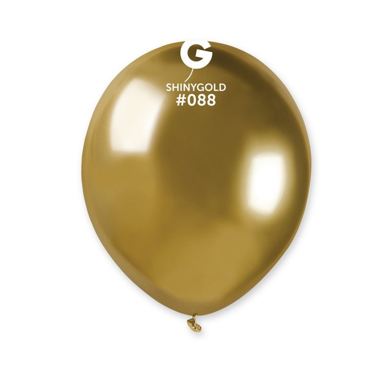 Shiny Gold #088 Balloon 5 in.