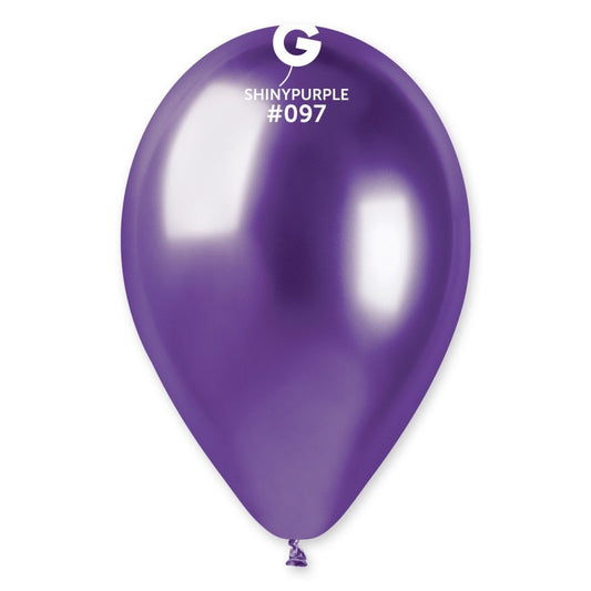 Shiny Purple #097 Balloon 13 in.