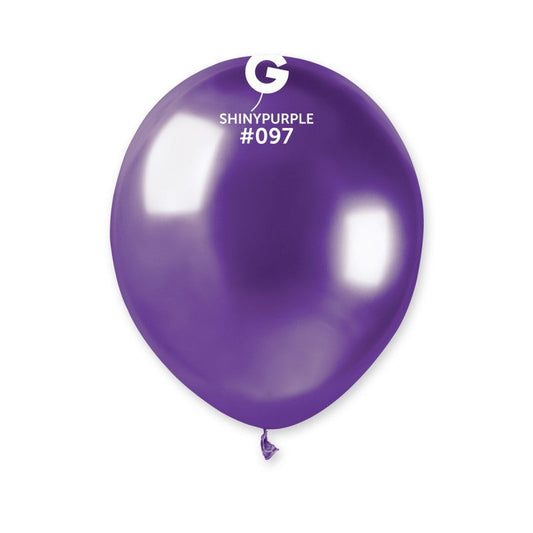 Shiny Purple #097 Balloon 5 in.