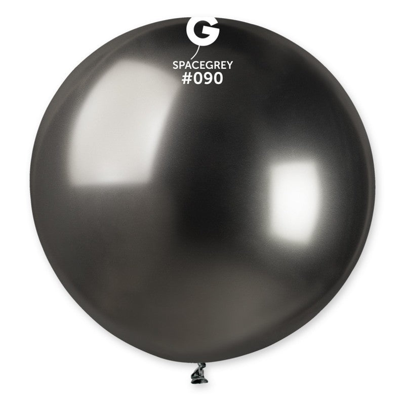 Shiny Space Gray #090 Balloon 31 in.