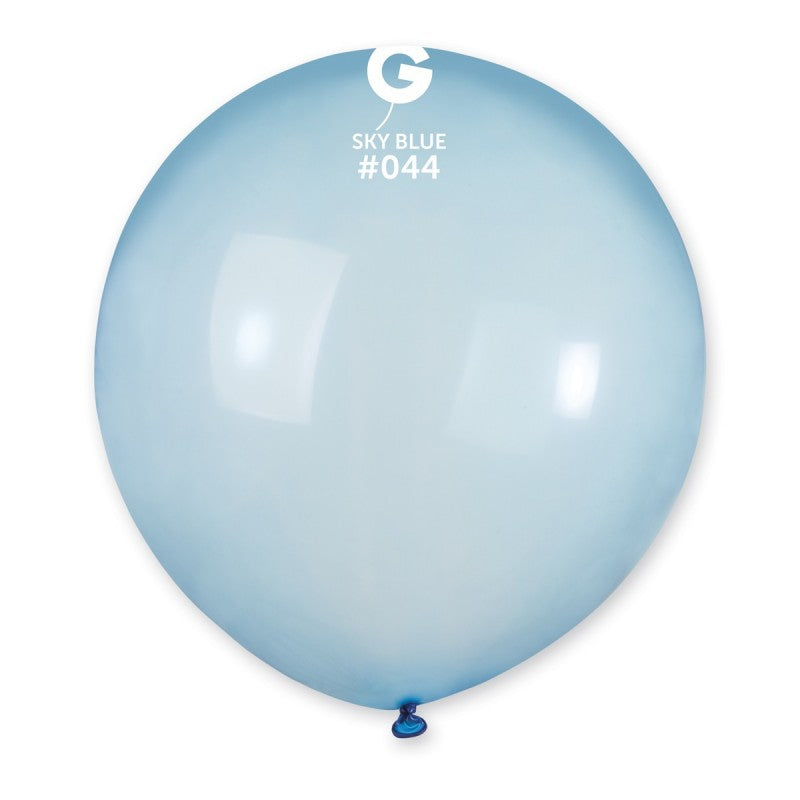 Crystal Balloon Sky Blue 19 in.