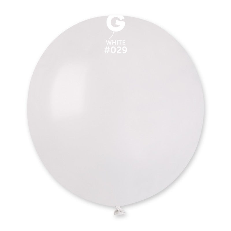 Metallic Balloon White #029 - 19 in. – Mango Balloon